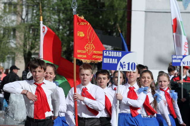 «Марши Победы» в Новополоцке - 2014