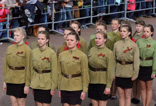 «Марши Победы» в Новополоцке - 2014