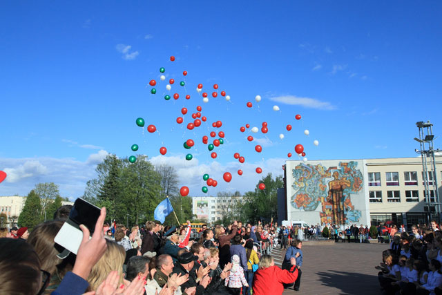 «Марши Победы» в Новополоцке - 2014