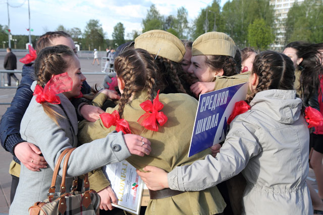 «Марши Победы» в Новополоцке - 2014